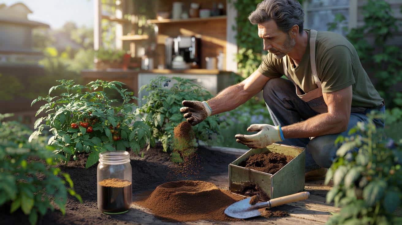 Ogrodnik wyjaśnia co robi z fusami po kawie zamiast wyrzucać je i jak wpływają na rośliny