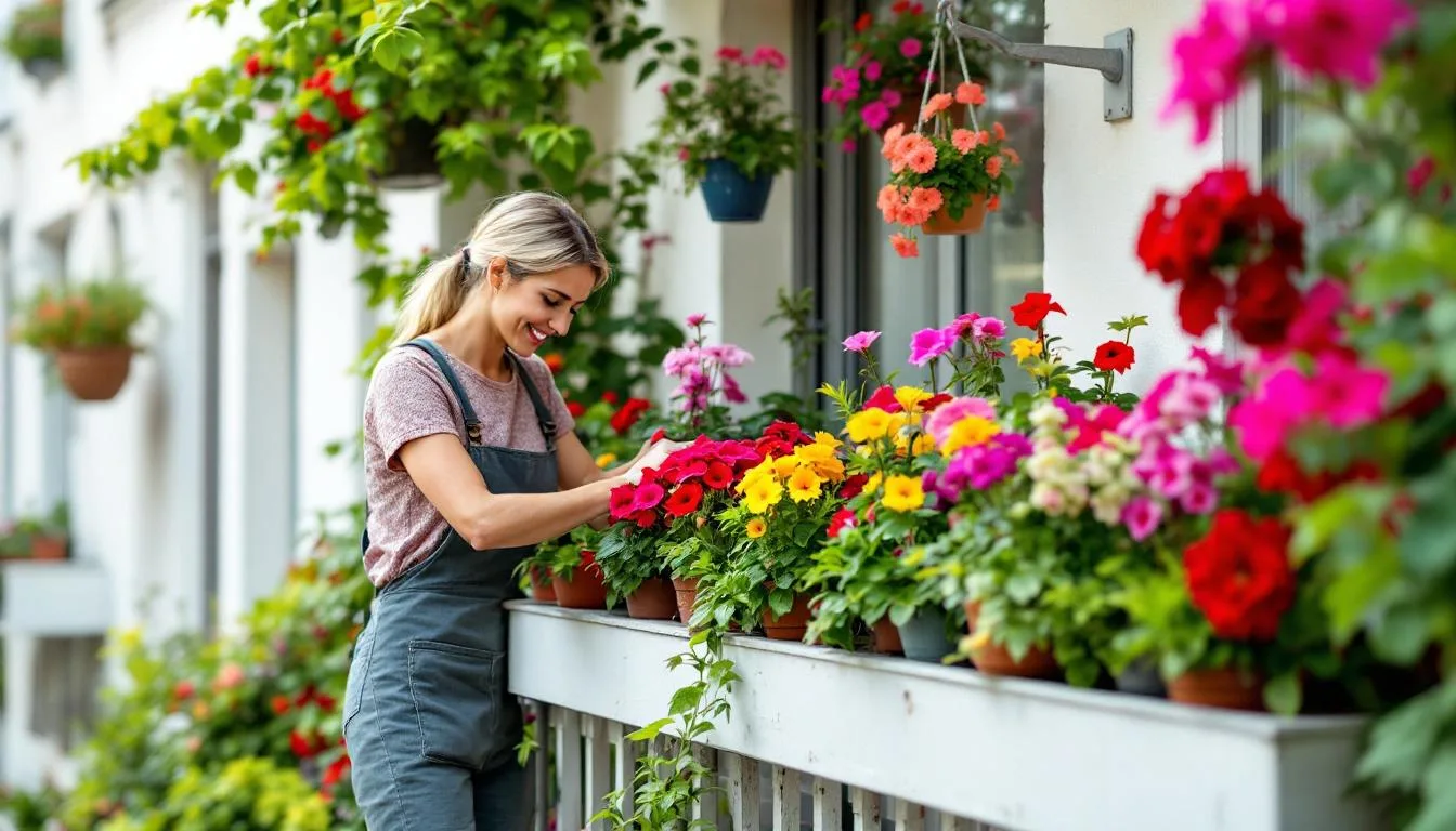 Ogrodnik wyjawia, jak ułożyć rośliny na balkonie w cieniu, by kwitły całe lato