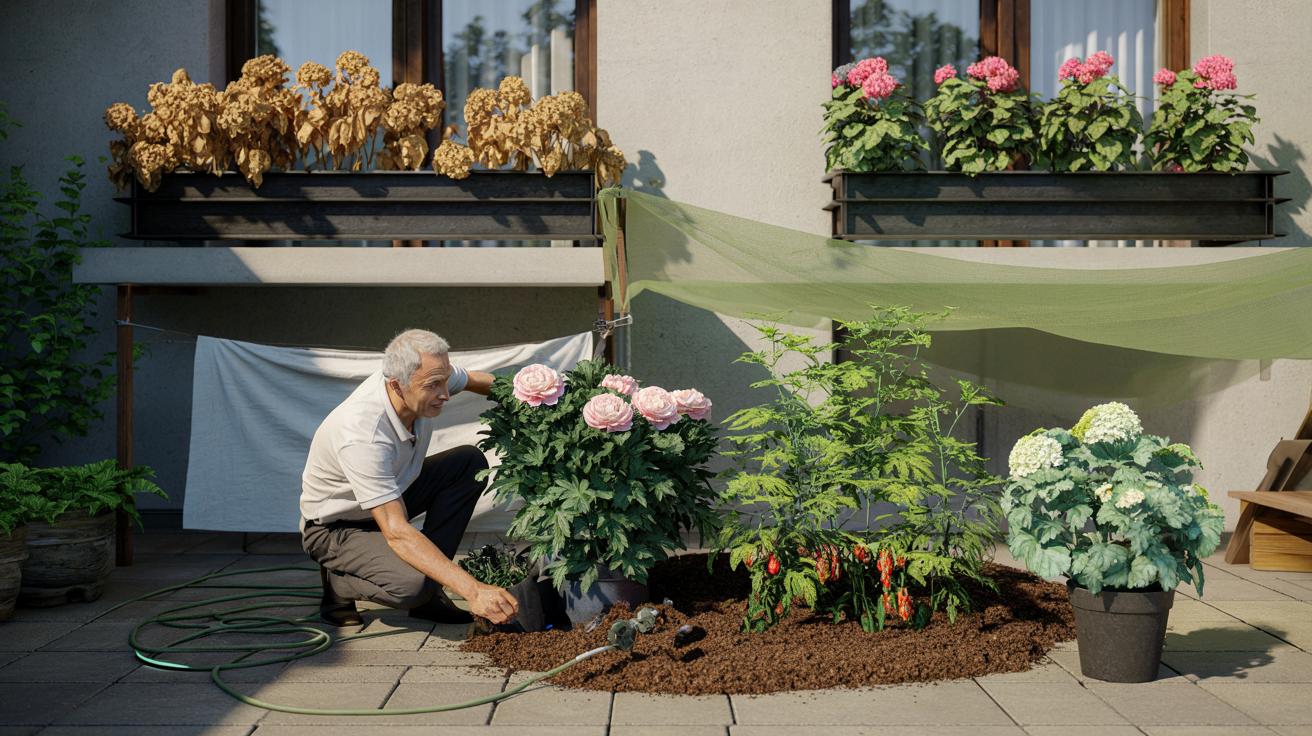 Ogrodnik zdradza jak chronić rośliny przed upałem latem