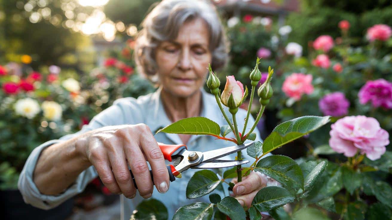 Ogrodnik zdradza jak przycinać kwiaty aby kwitły dłużej