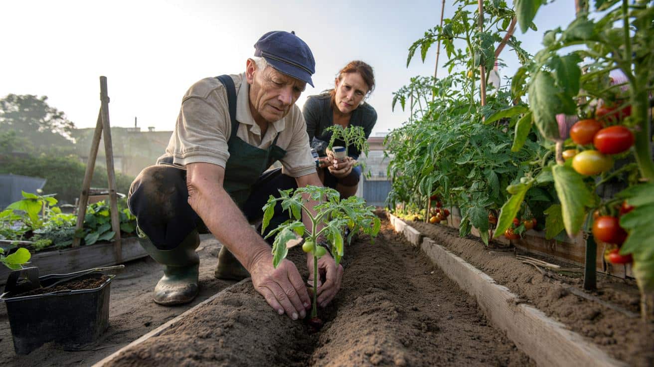 Ogrodnik zdradza jak sadzić pomidory aby plony były znacznie większe