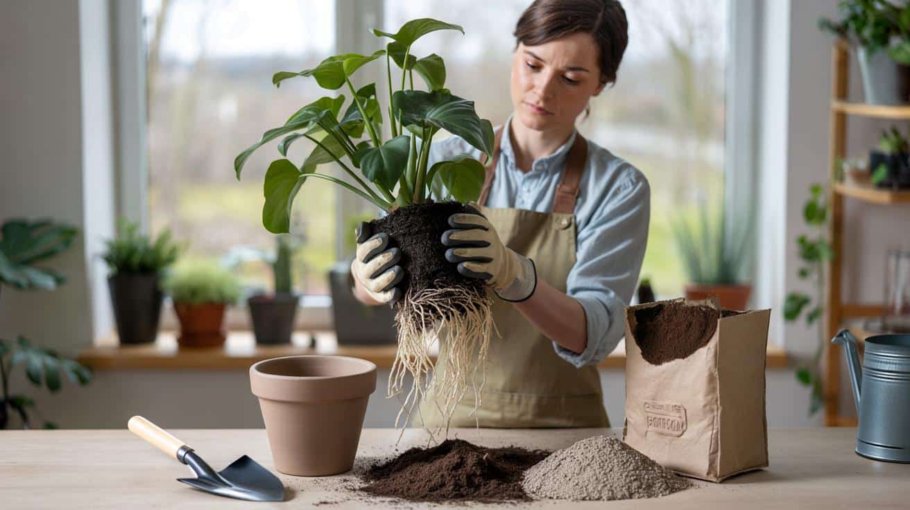 Ogrodnik zdradza kiedy najlepiej przesadzać rośliny doniczkowe