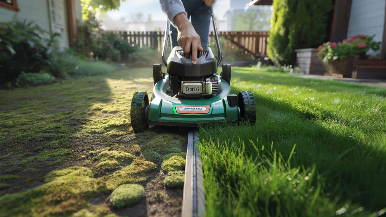 Ogrodnik zdradza prostą sztuczkę: ustaw tak kosiarkę, a mech zniknie z trawnika