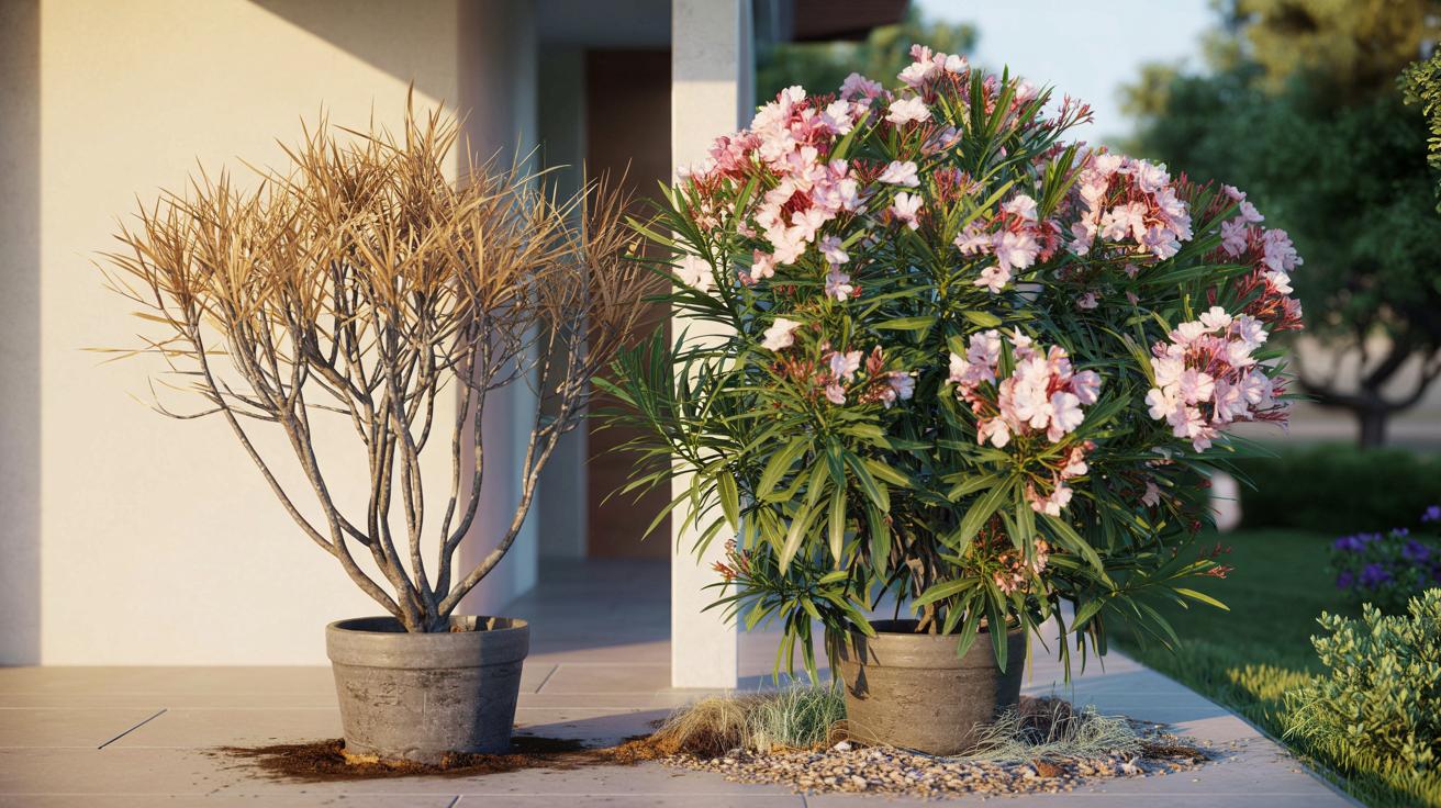 Oleander po zimie jak nowy: prosty plan na morze kwiatów latem