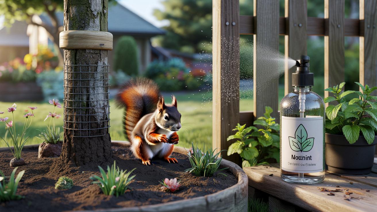 Olejki miętowe na wiewiórki: hit czy strata czasu w ogrodzie?