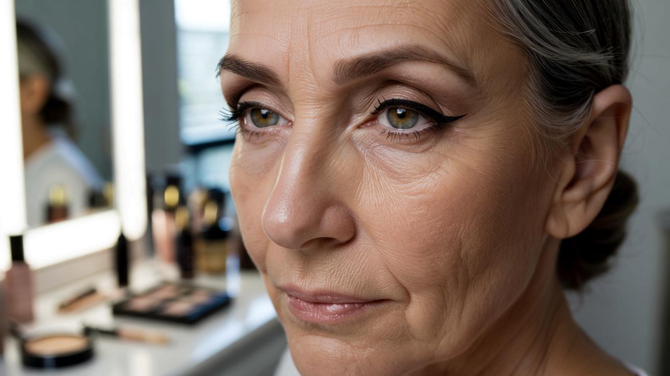 Opadające powieki po 50? 4 triki makijażowe, które wizualnie liftingują oczy