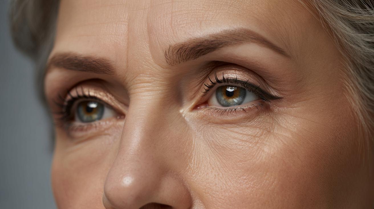 Opadające powieki po 50. roku życia? 4 triki makijażowe, które optycznie je unoszą