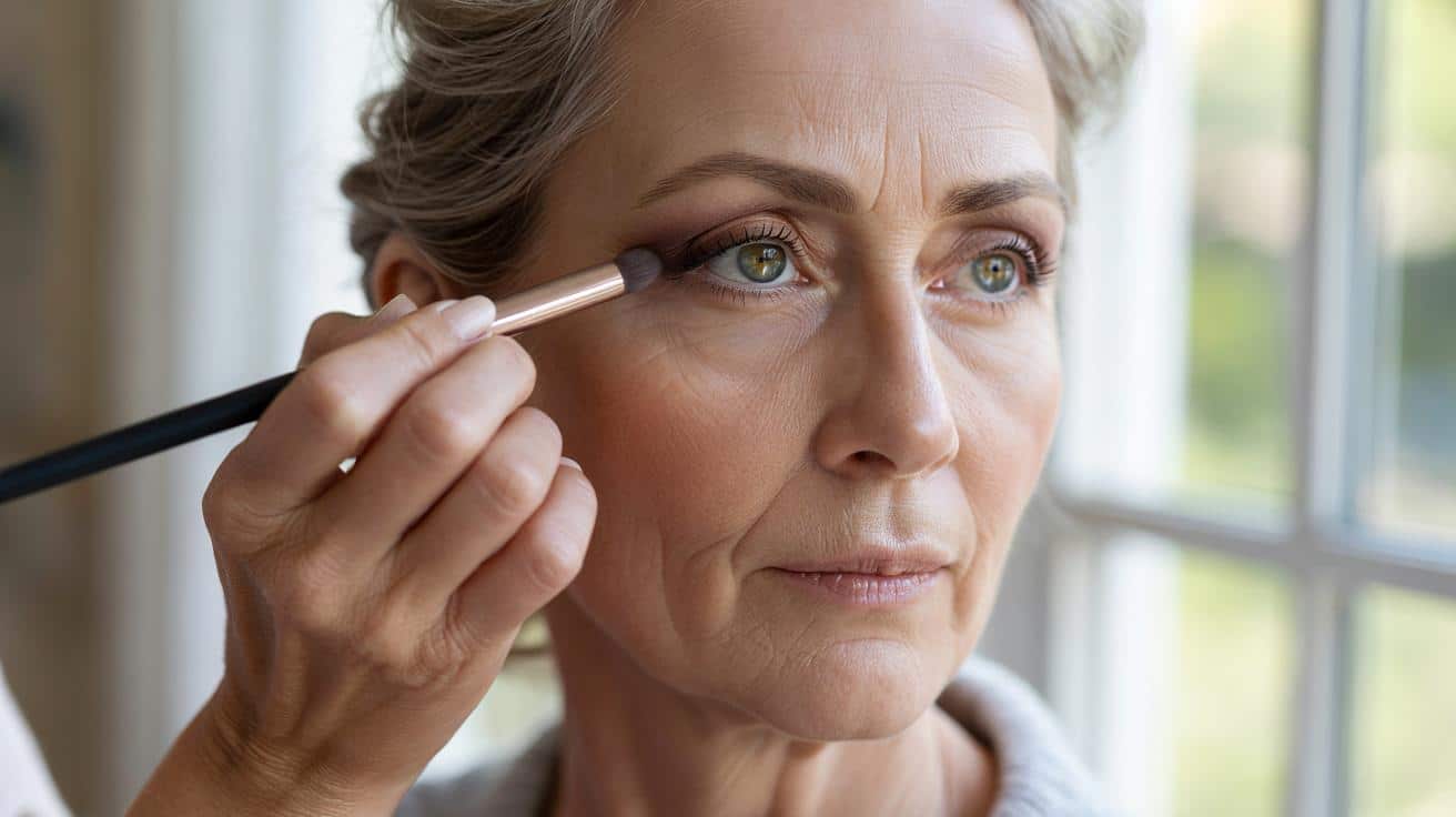 Opadające powieki po 50. roku życia: 4 triki makijażowe, które wizualnie je unoszą