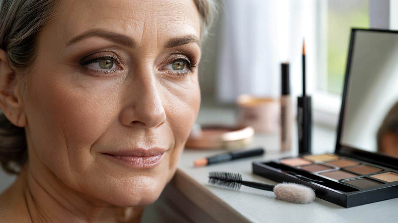 Opadające powieki po 50. roku życia? 4 triki makijażowe, które realnie unoszą spojrzenie