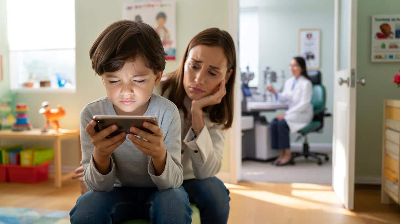 Optometrysta dziecięcy: znak że dziecko potrzebuje okularów zanim powie