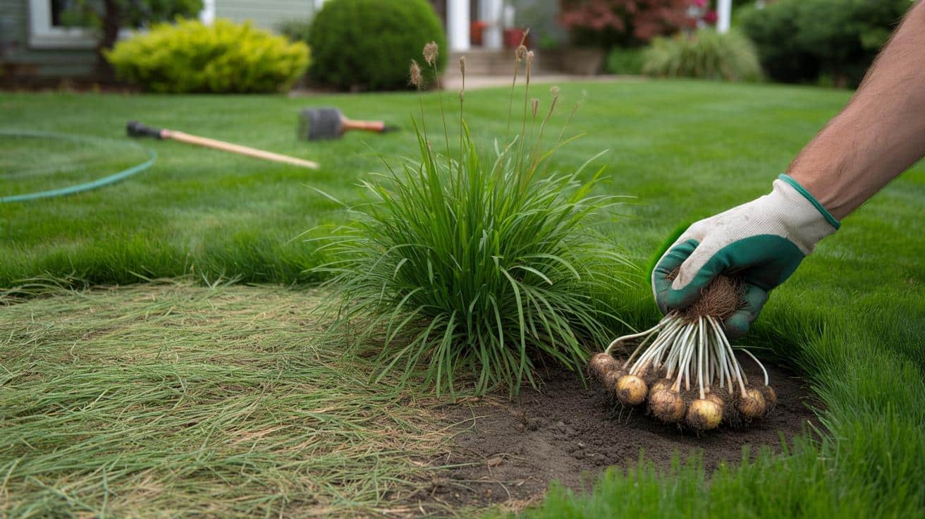 Orzechówka (nutgrass) w trawniku? Skuteczne sposoby na uporczywy chwast