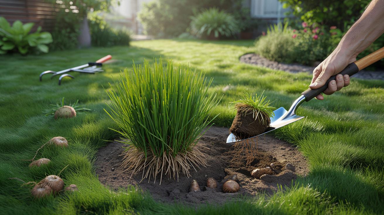 Orzesznica w trawniku: jak skutecznie pozbyć się tego chwastu z ogrodu