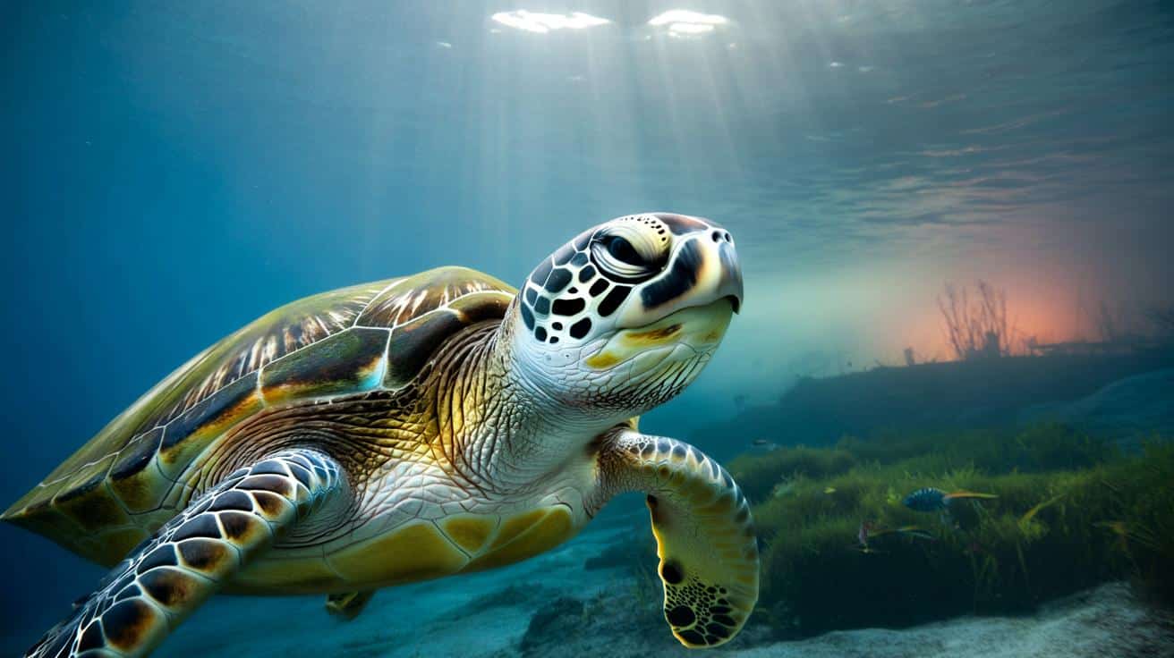 Pancerze żółwi morskich jak czarne skrzynki oceanów. Co w nich zapisano?