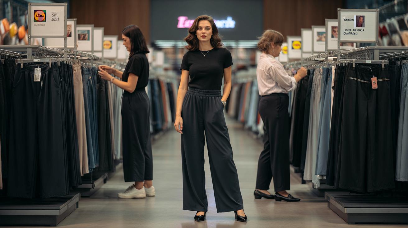 Pantalo palazzo z Lidla za grosze: fason, który pasuje prawie każdej figurze