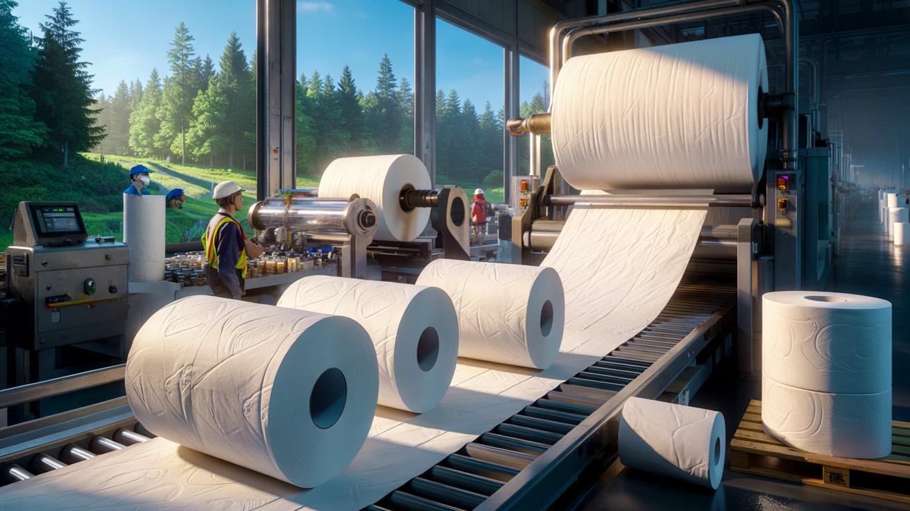 Gdzie produkuje się papier toaletowy Charmin i z czego powstaje?