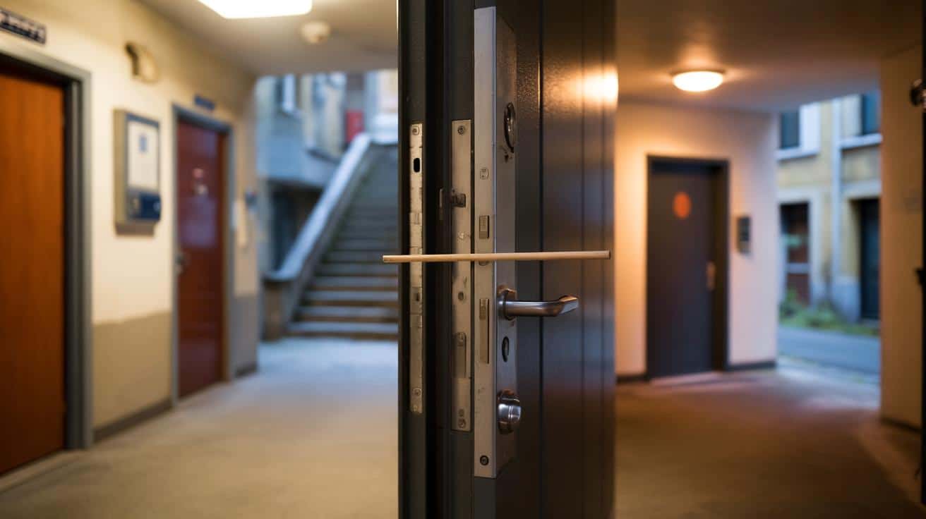 Patyczek w zamku drzwi: nowy trik złodziei, na który mało kto uważa