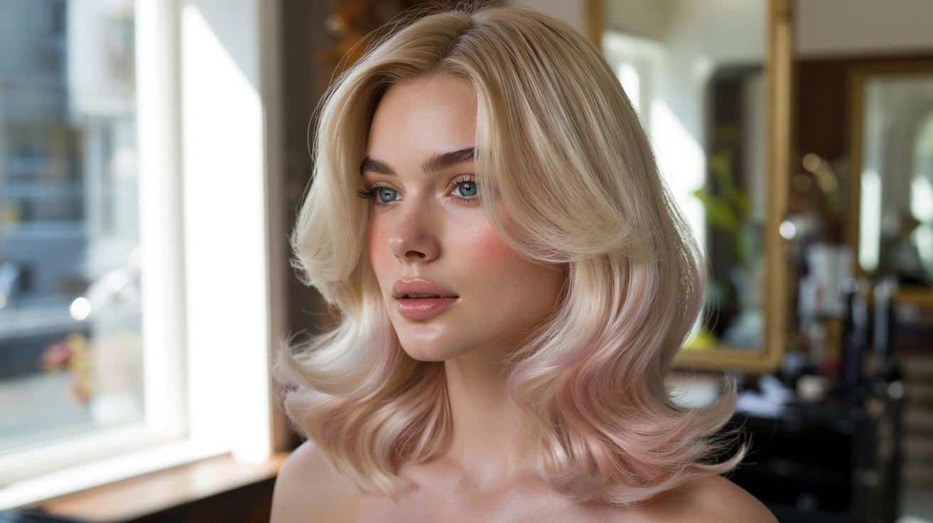 Pavlova blonde wraca na salony. Delikatny blond, który odmładza twarz