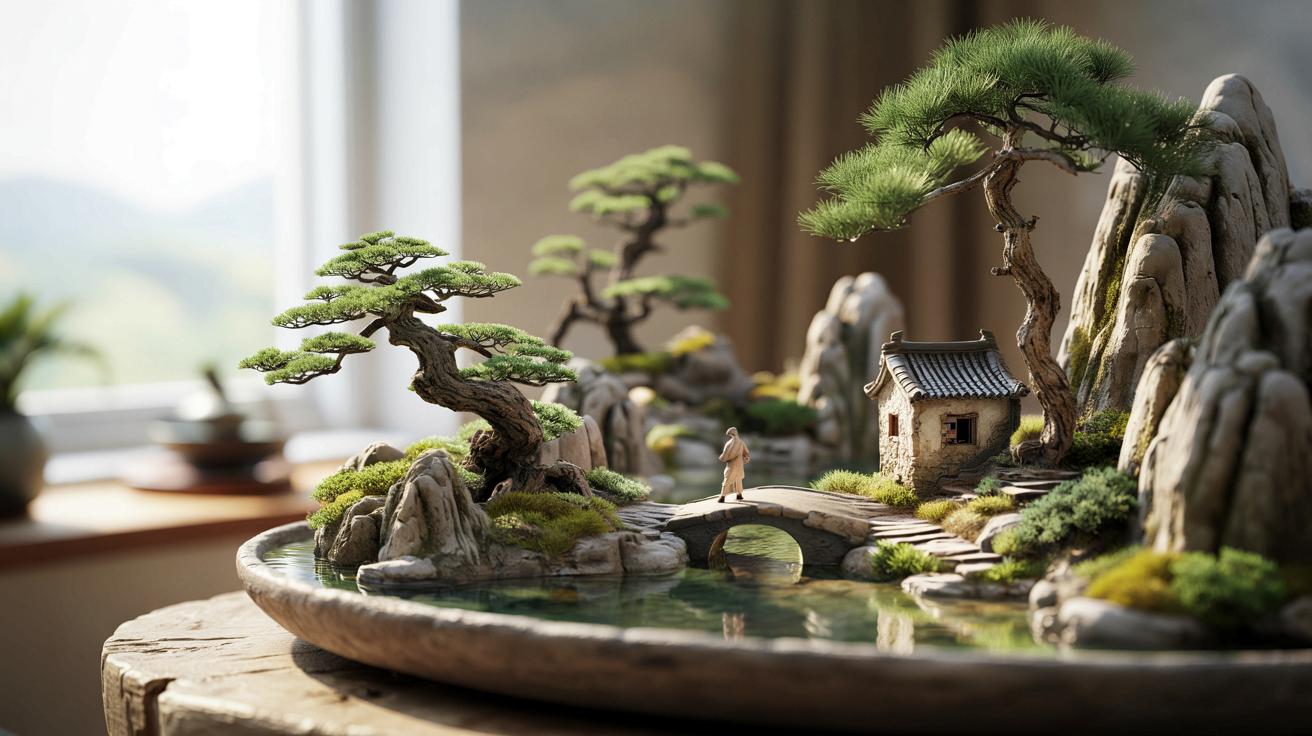 Penjing zamiast bonsai: chińska sztuka miniaturowych krajobrazów wraca do łask
