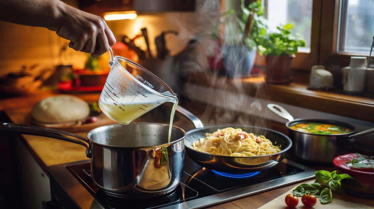 Pięć sposobów na użycie wody z gotowania makaronu, której nigdy wcześniej nie zachowywałeś
