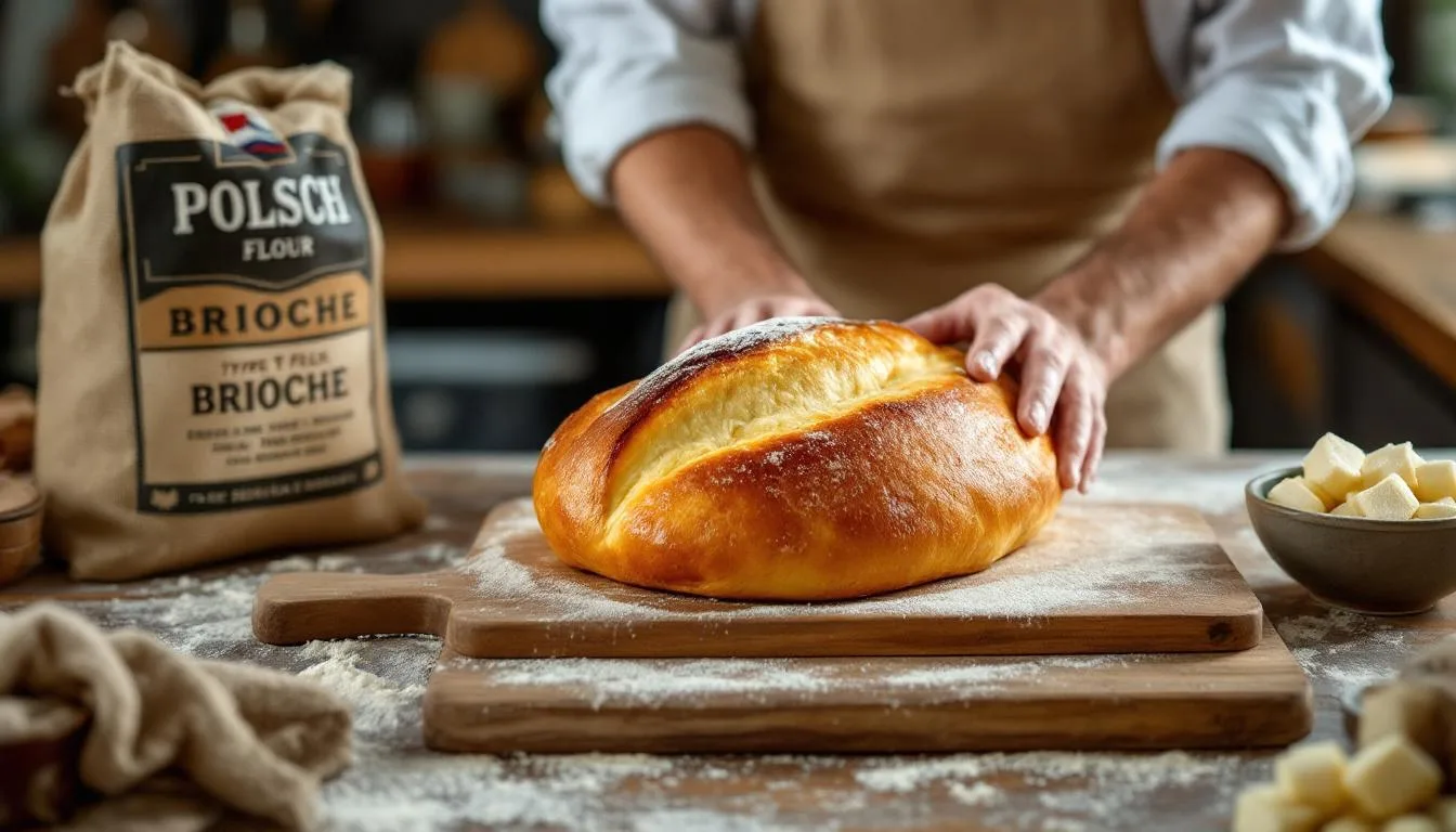 Piekarz ujawnia, jak zrobić domową brioszkę z mąką T i drożdżami