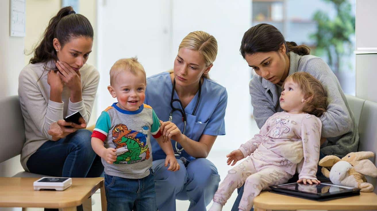 Pielęgniarka pediatryczna tłumaczy dlaczego temperatura 39 stopni u dziecka które się bawi i je jest mniej niebezpieczna niż 37 i 8 u dziecka które leży bez ruchu