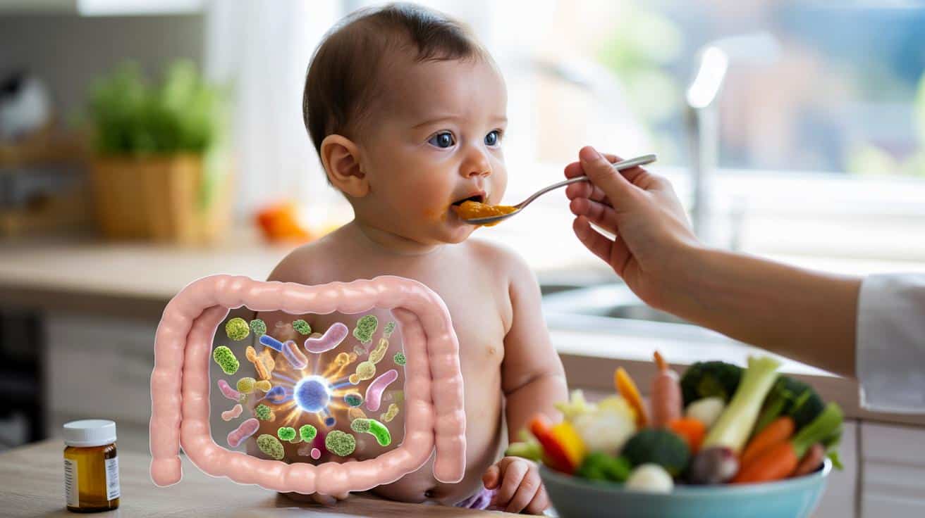 Pierwsze stałe posiłki programują odporność jelit na całe życie