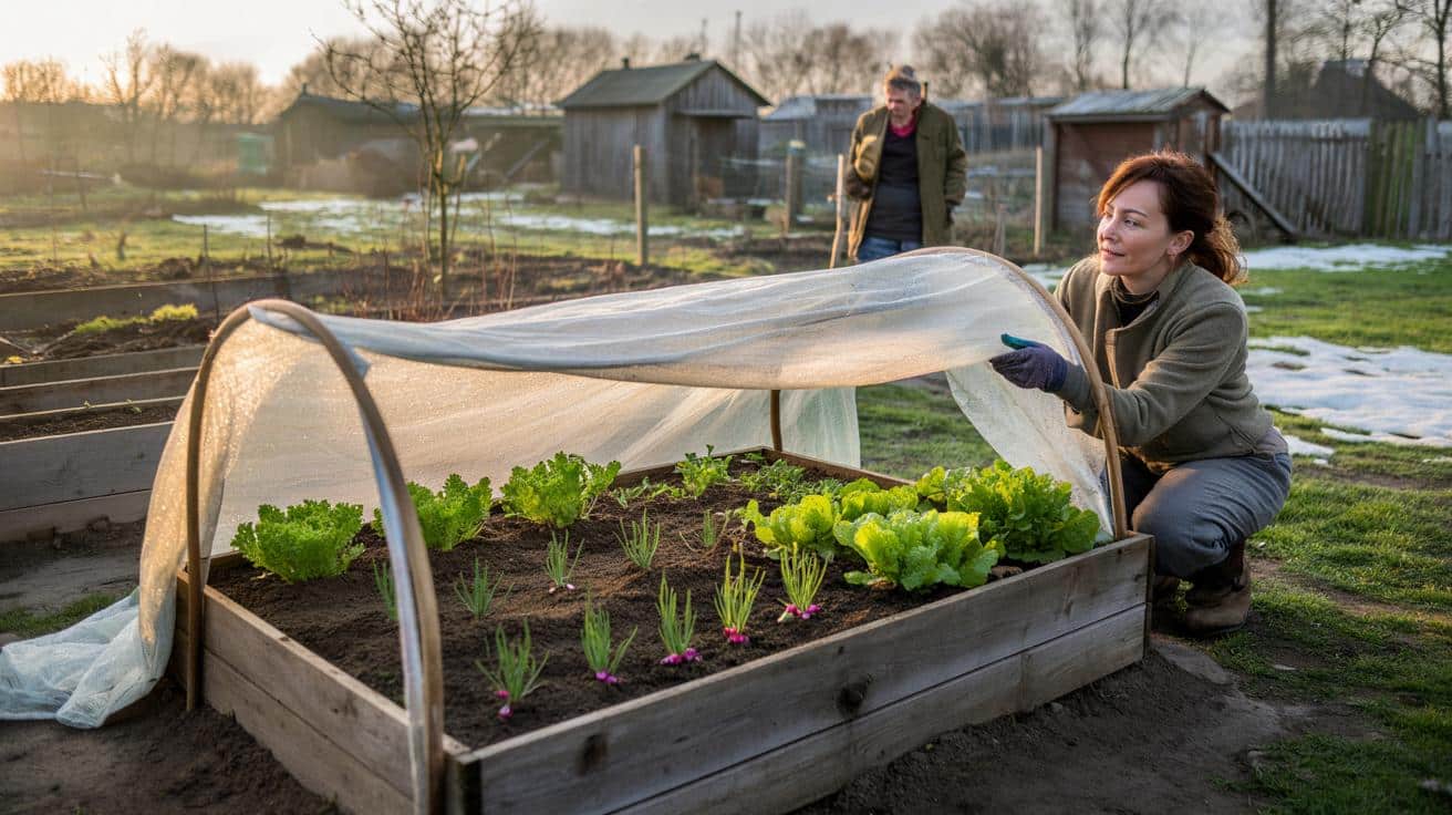 Pierwsze warzywa z ogrodu już w marcu, jeśli zastosujesz tę metodę