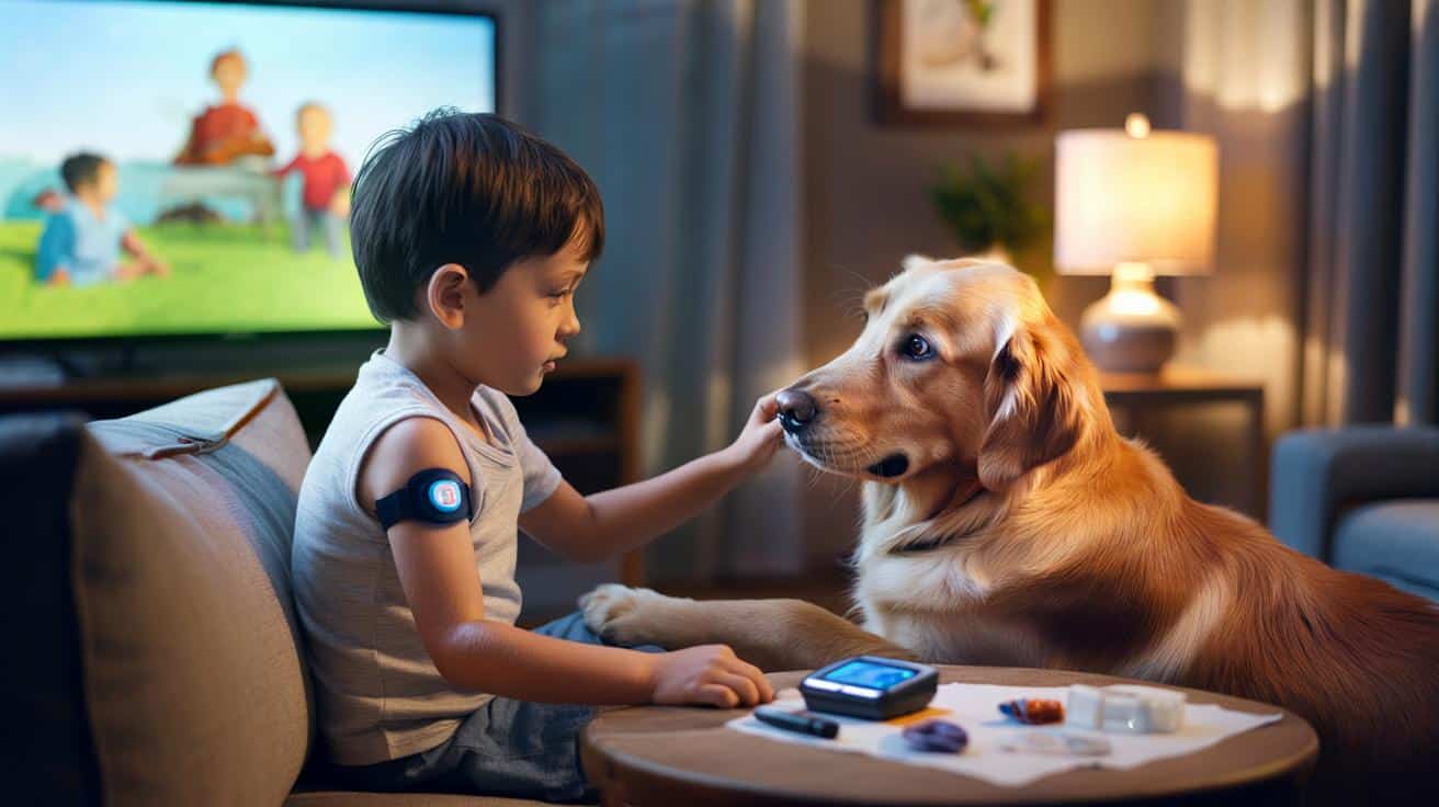 Pies–bohater wyczuł zagrożenie u chorego dziecka i poruszył internet