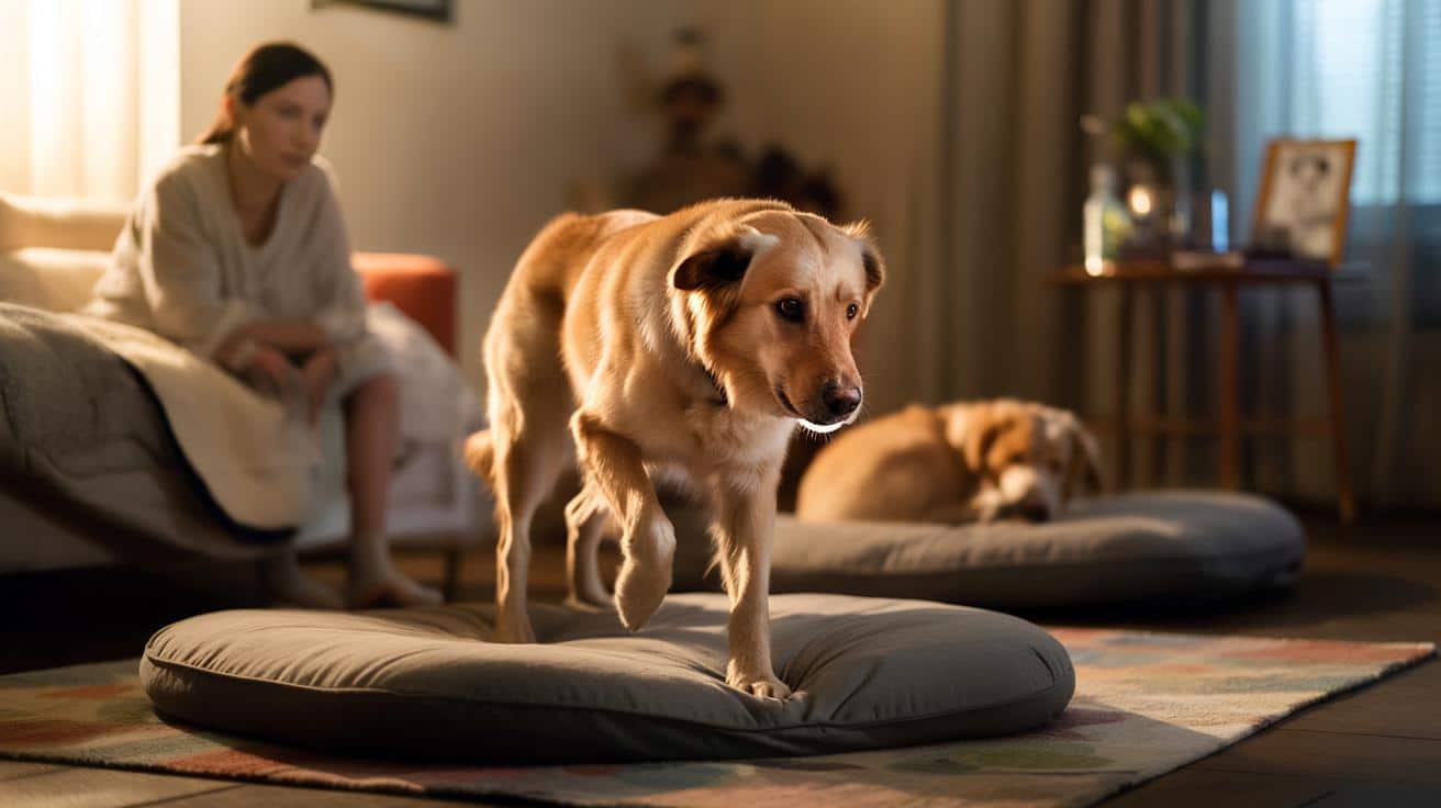 Dlaczego pies kręci się w kółko przed snem i kiedy to sygnał alarmowy