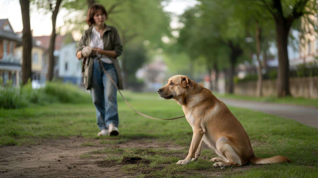 Dlaczego pies patrzy na ciebie, gdy się załatwia? Wyjaśnia behawiorysta