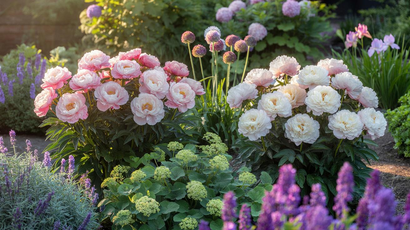 Piwonie jak z obrazka: te sąsiednie rośliny robią największe wrażenie