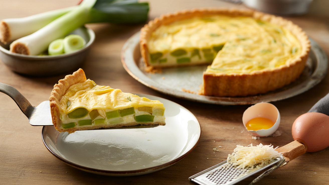 Dlaczego placek z porem wychodzi mokry od spodu i jak temu zaradzić