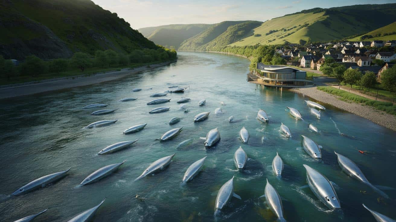 Pływające turbiny w Renie: nowy sposób na prąd dla 500 domów