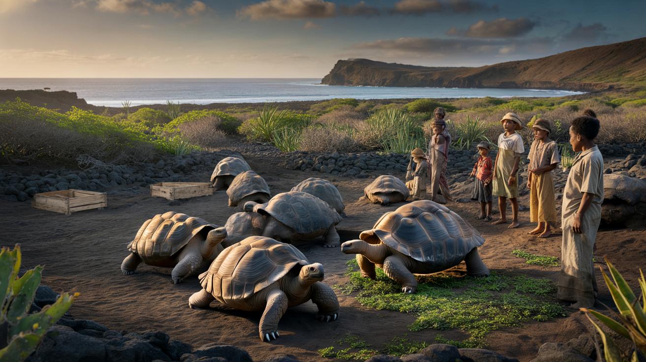 Po 180 latach ciszy gigantyczne żółwie wracają na Galapagos. Historia, która odwraca winę w ratunek