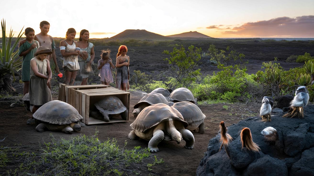 Po 180 latach gigantyczne żółwie wracają na Galapagos. Historia, która miała skończyć się tragedią