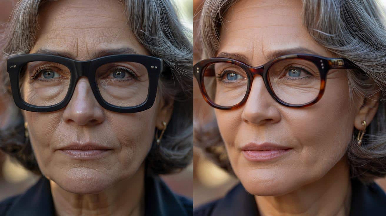 Po 50. roku życia te oprawki postarzają oczy w kilka sekund