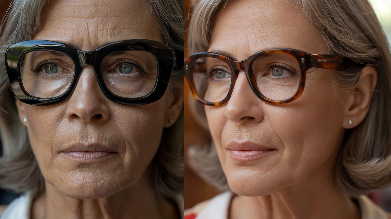 Po 50. roku życia te oprawki postarzają twarz w minutę. Tę barwę lepiej odpuścić