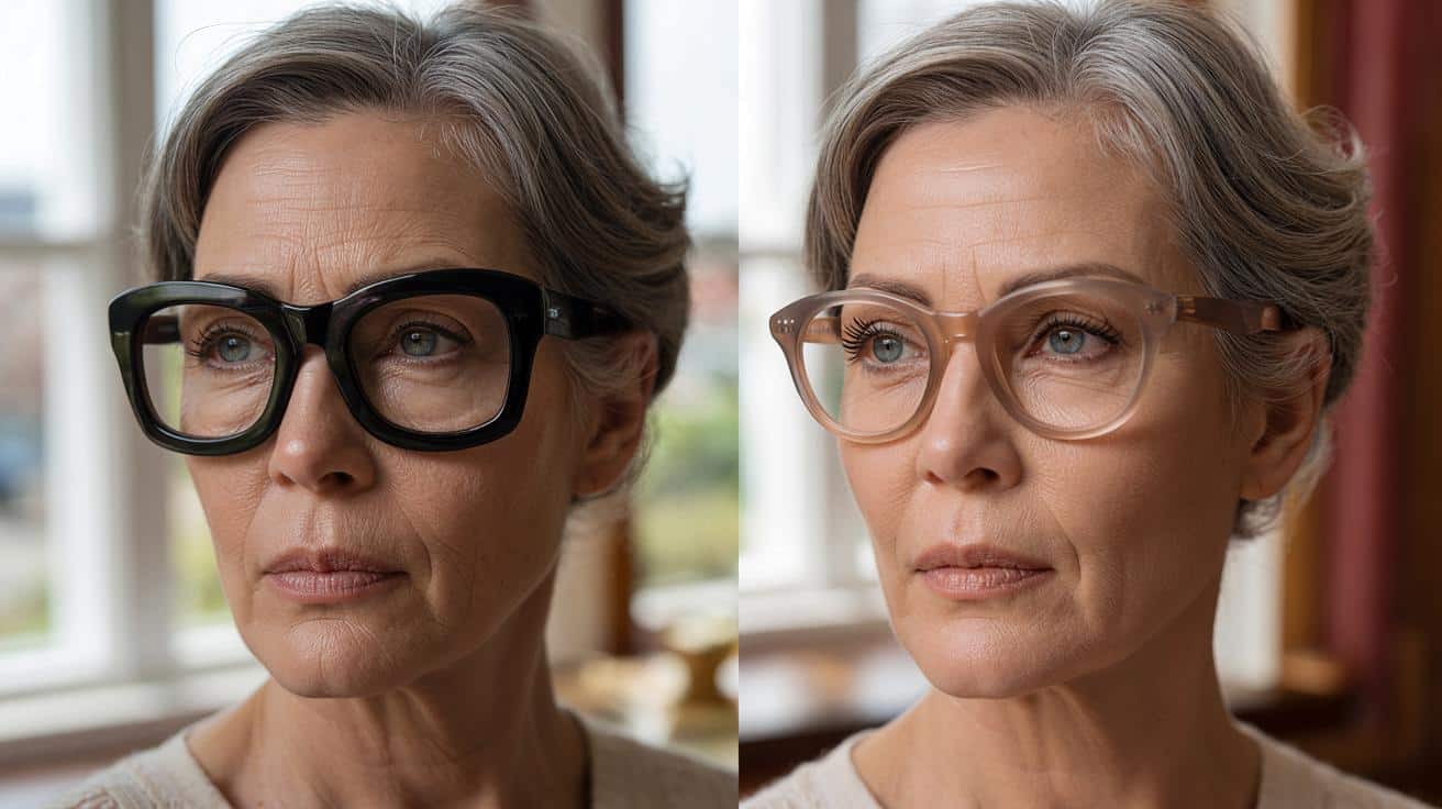 Po 50. roku życia unikaj tej oprawki. Dodaje lat w kilka sekund