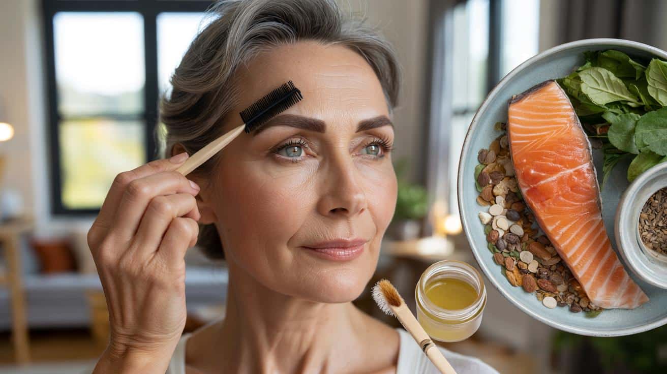 Po 50. urodzinach brwi rzedną? Te 3 triki wizualnie cofają czas