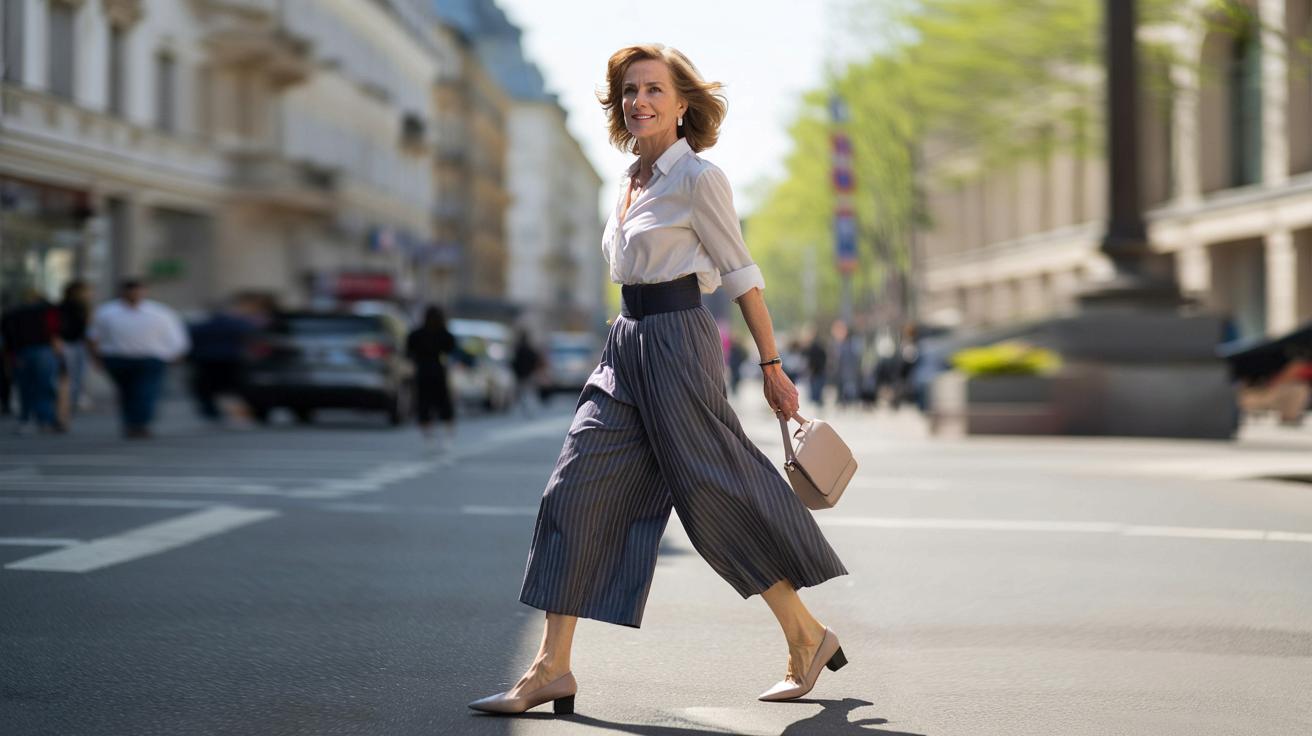 Po 50. urodzinach ten lekki hit z Uniqlo wysmukla sylwetkę