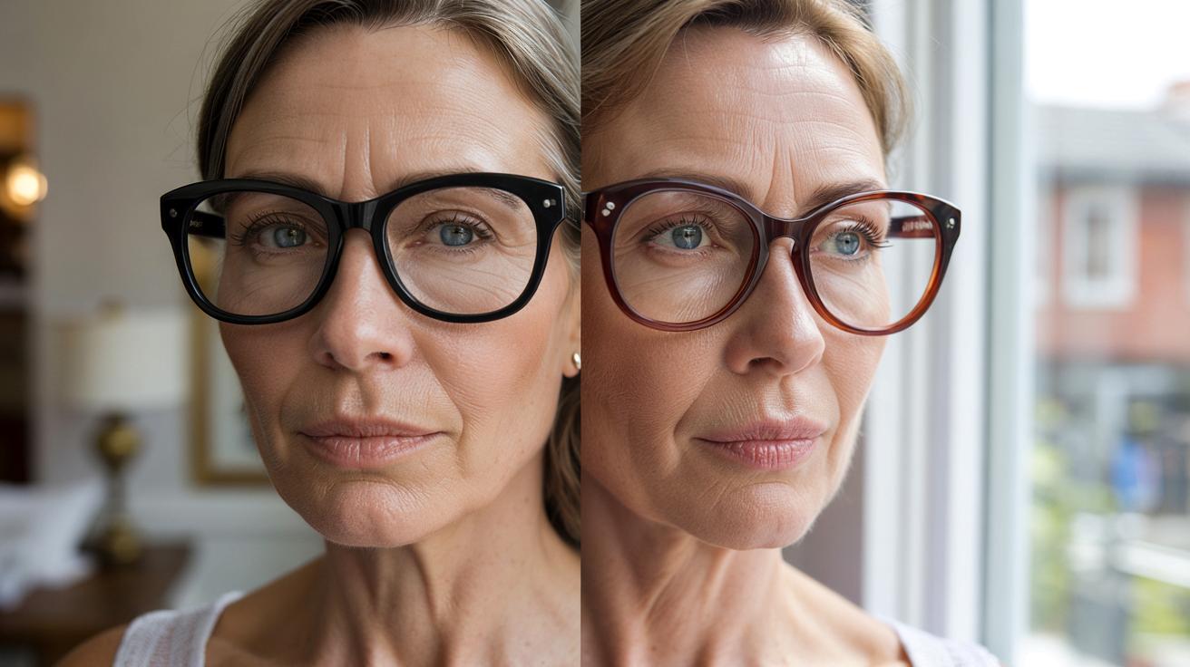 Po 50. urodzinach unikaj tej oprawki okularów. Dodaje lat w sekundę