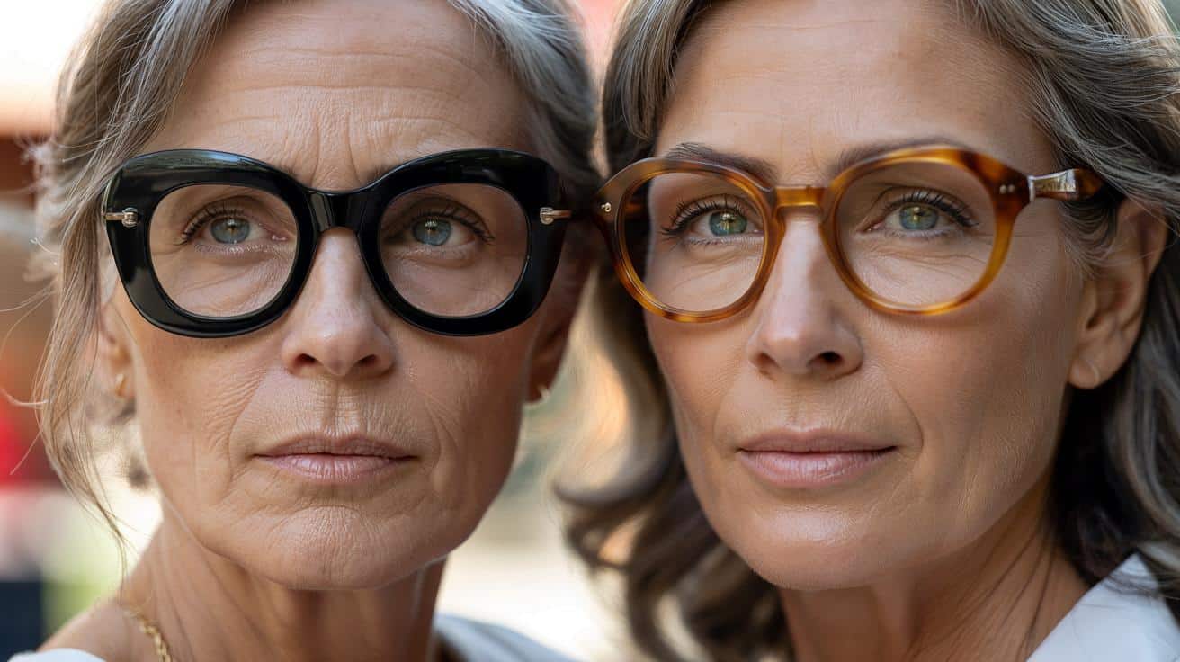 Po 50. urodzinach uważaj na ten kolor oprawek – natychmiast dodaje lat