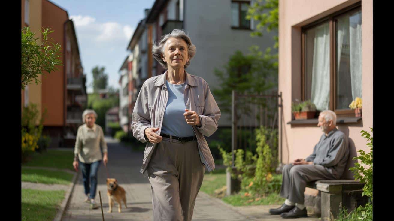 Po 55 roku życia prosty spacer po posiłku może znacząco poprawić trawienie