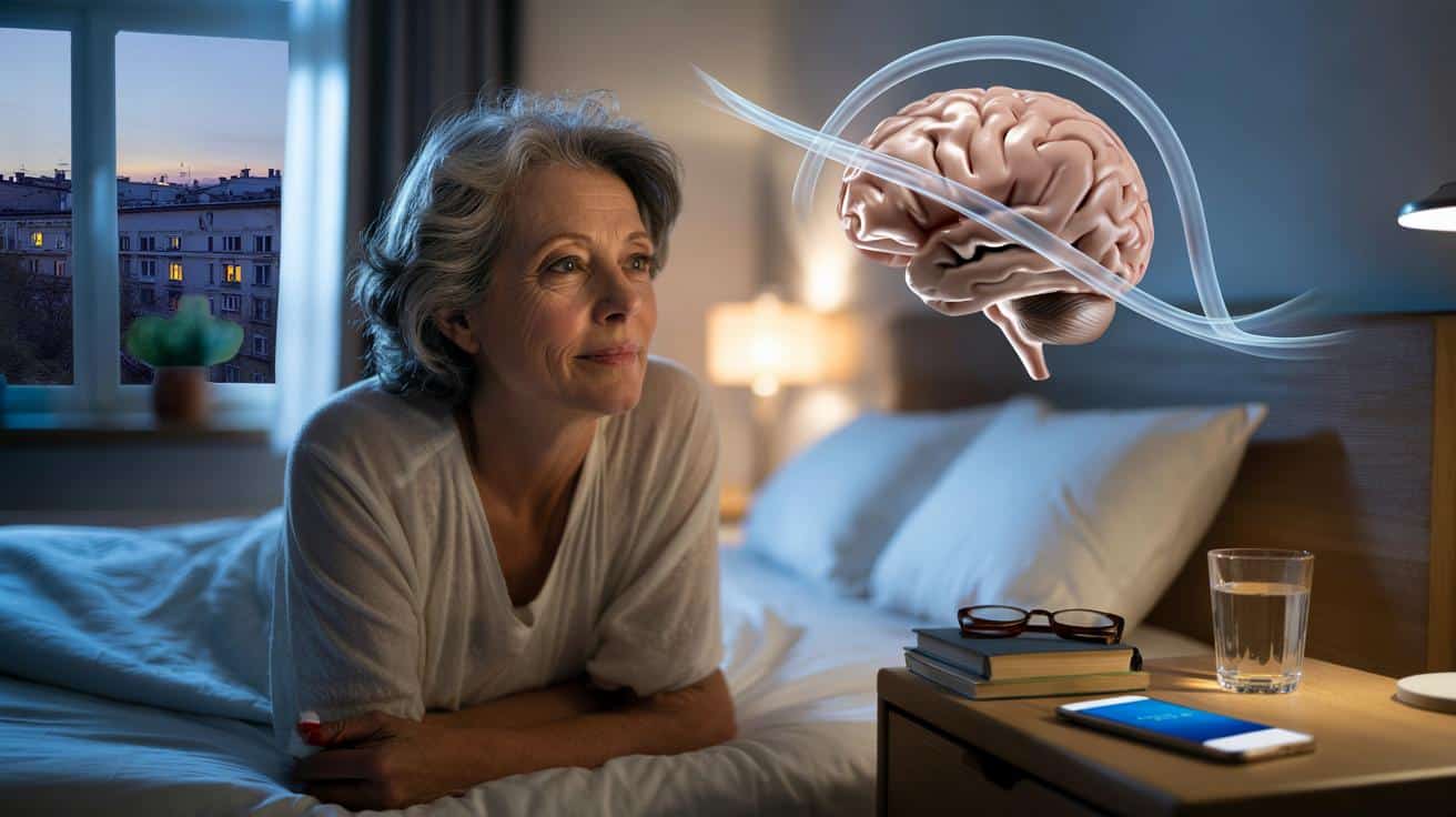 Po 55 roku życia warto wiedzieć dlaczego sen jest kluczowy dla zdrowia mózgu