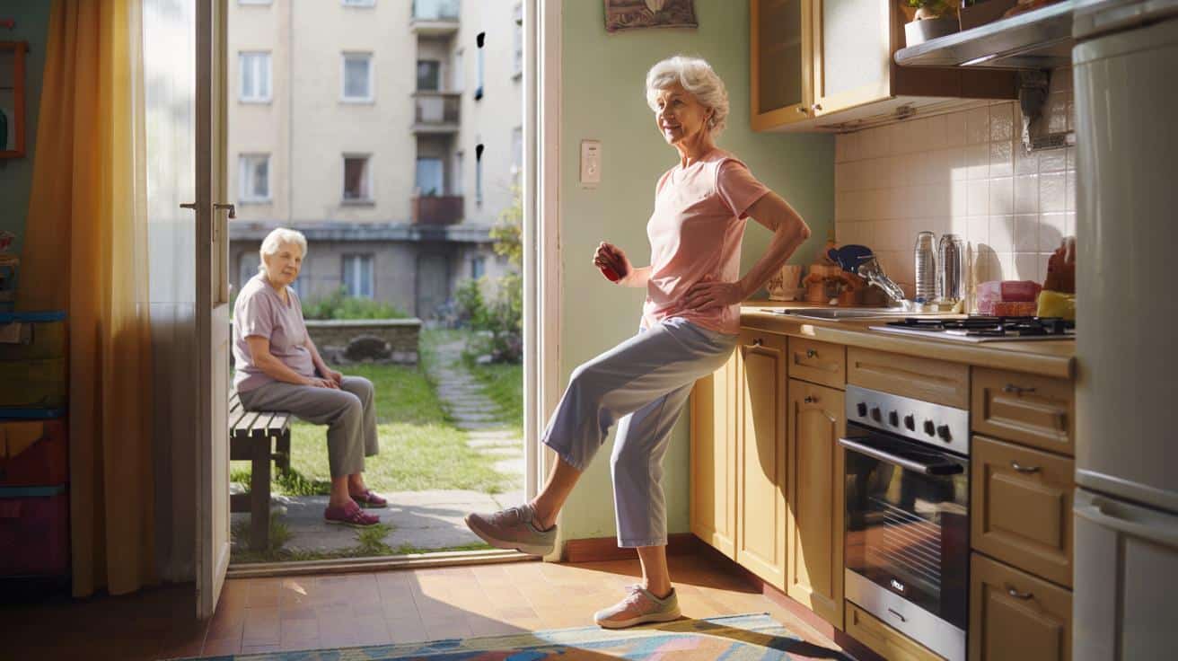 Po 62 biodra tracą ruchomość – codzienne ćwiczenie które pomaga