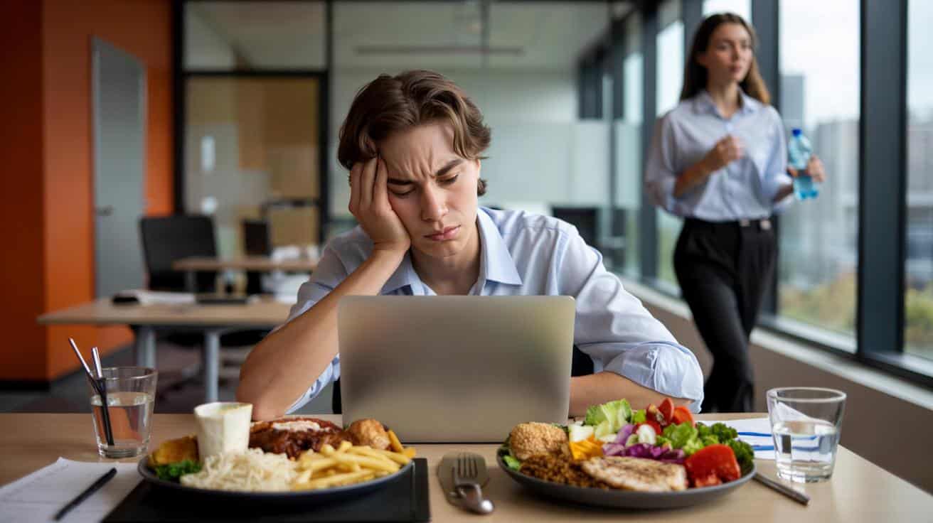 Po obiedzie odpływasz i nie możesz się skupić? Winne jest to, co zjadasz