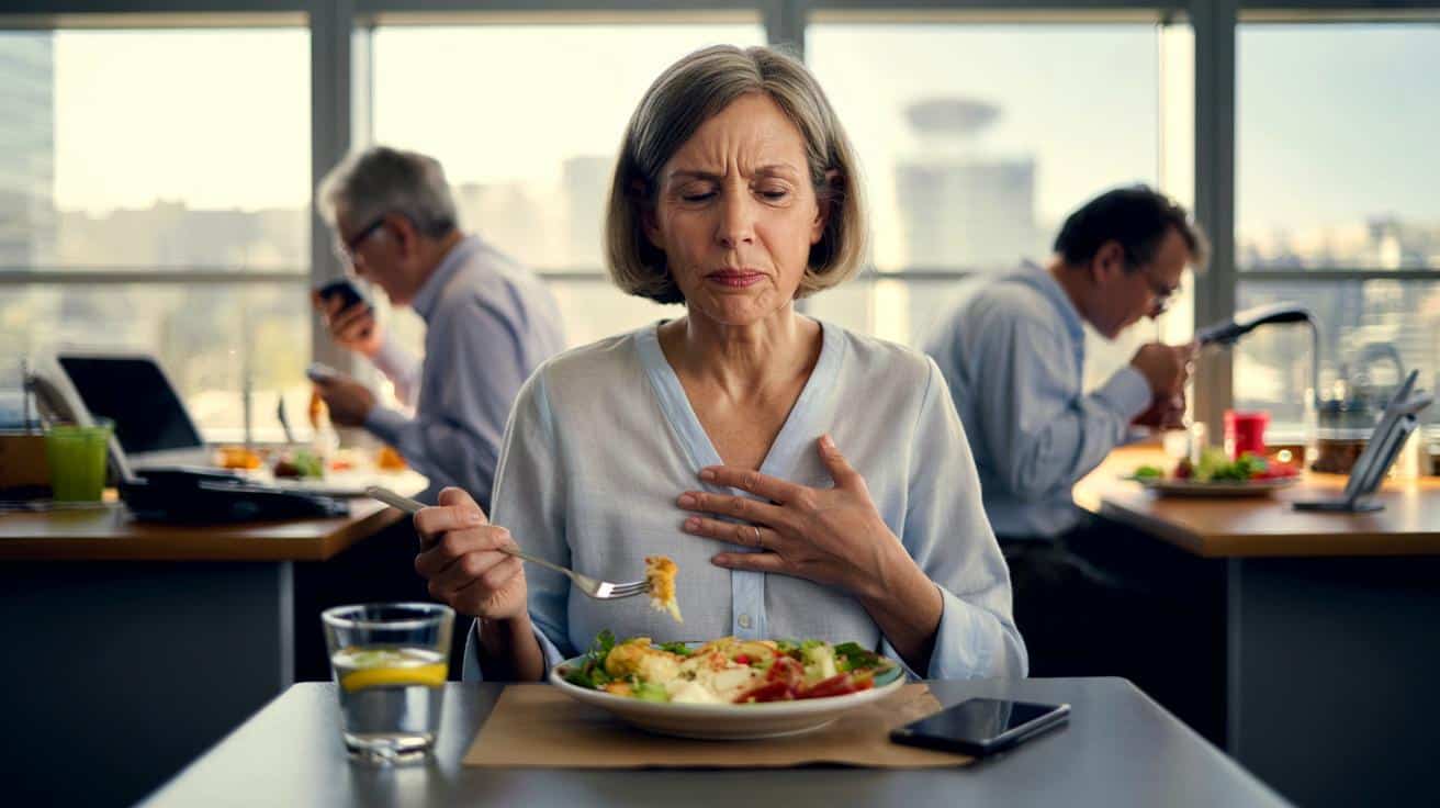 Po pięćdziesiątce warto wiedzieć dlaczego zbyt szybkie jedzenie szkodzi trawieniu