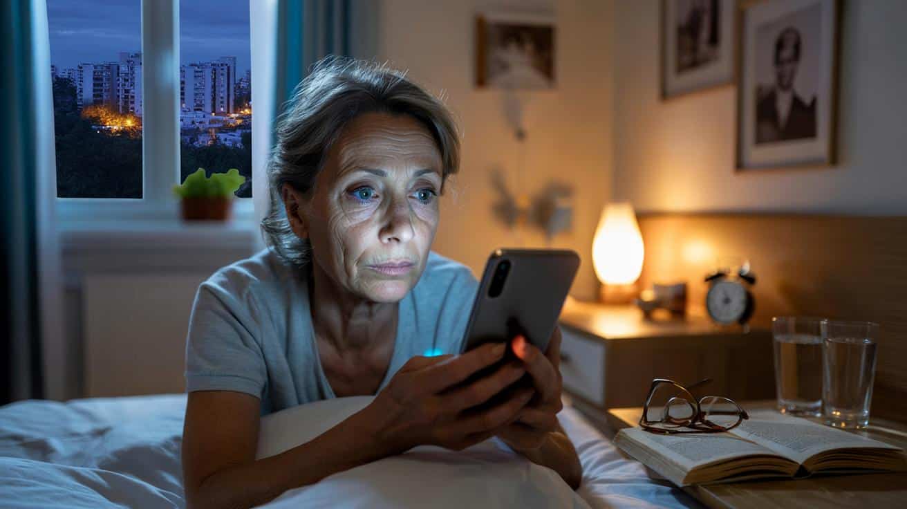 Po pięćdziesiątce wielu ludzi zaczyna mieć problemy z zasypianiem przez jeden nawyk z telefonem