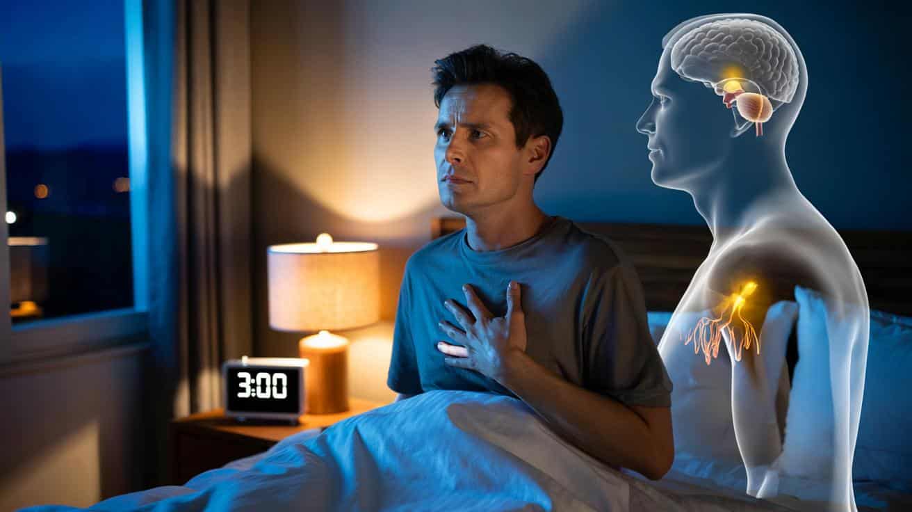 Budzi cię między 2 a 4 w nocy? Ten hormon tłumaczy, co dzieje się z organizmem