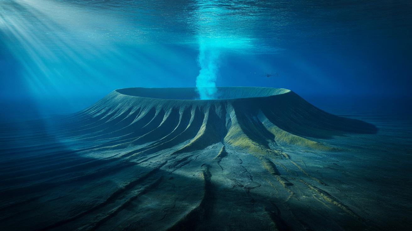 Pod dnem Pacyfiku znaleziono gigantyczny wulkan większy niż Mauna Loa